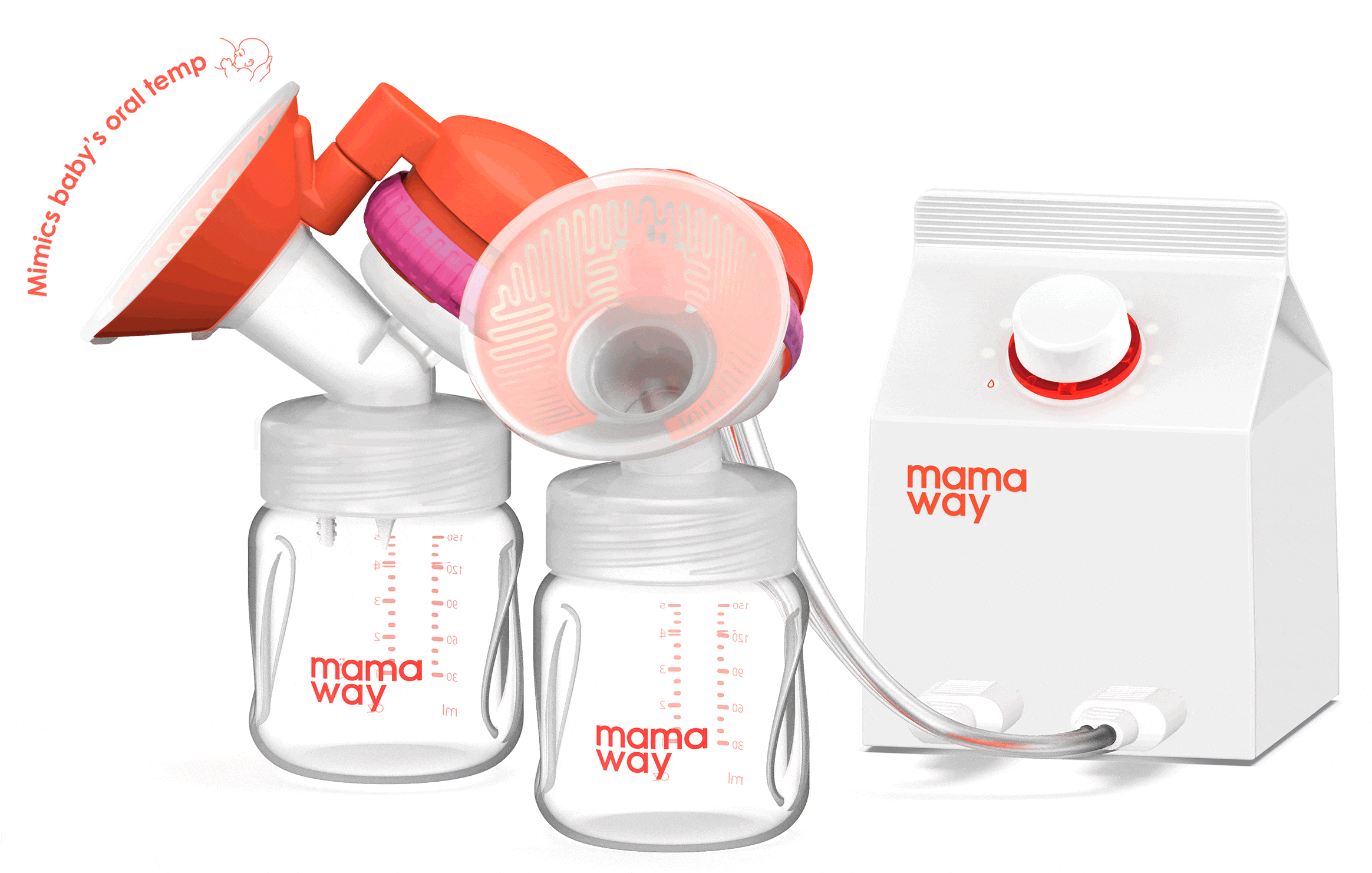 吸乳器 熱敷雙邊電動吸乳器