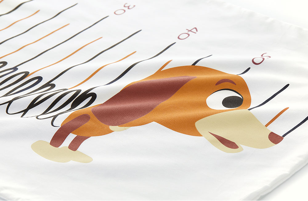 彈簧狗芬蘭嬰兒床墊套