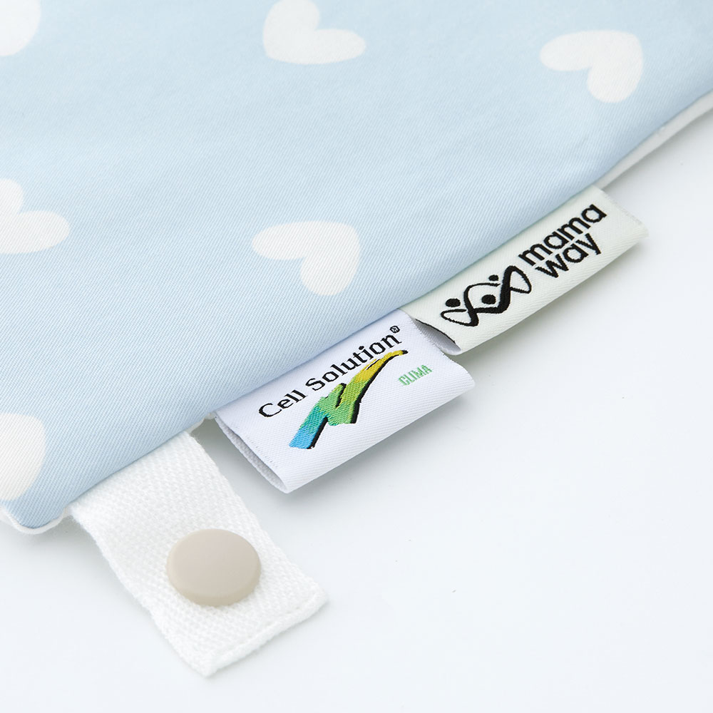 睡袋組-安撫涼被(調溫/抗菌)-愛心