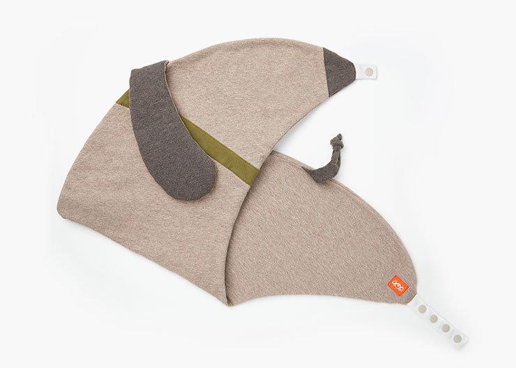 狗狗造型月亮枕套