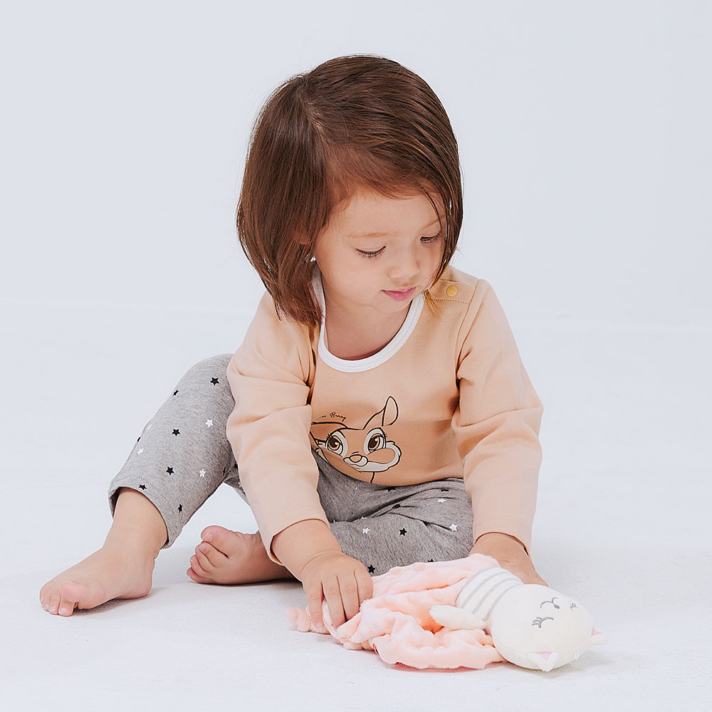 BABY 迪士尼純棉長袖包屁衣-邦妮兔 BABY 迪士尼純棉長袖包屁衣-邦妮兔
