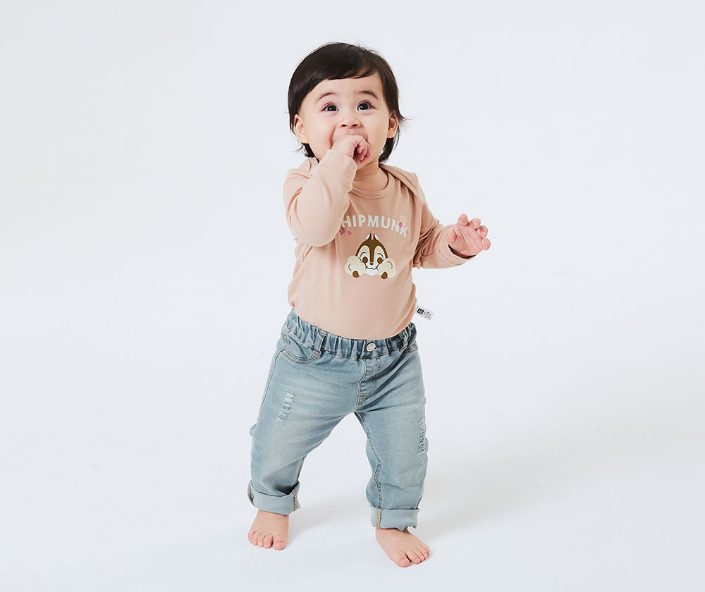 BABY Boyfriend刷破牛仔褲 BABY Boyfriend刷破牛仔褲