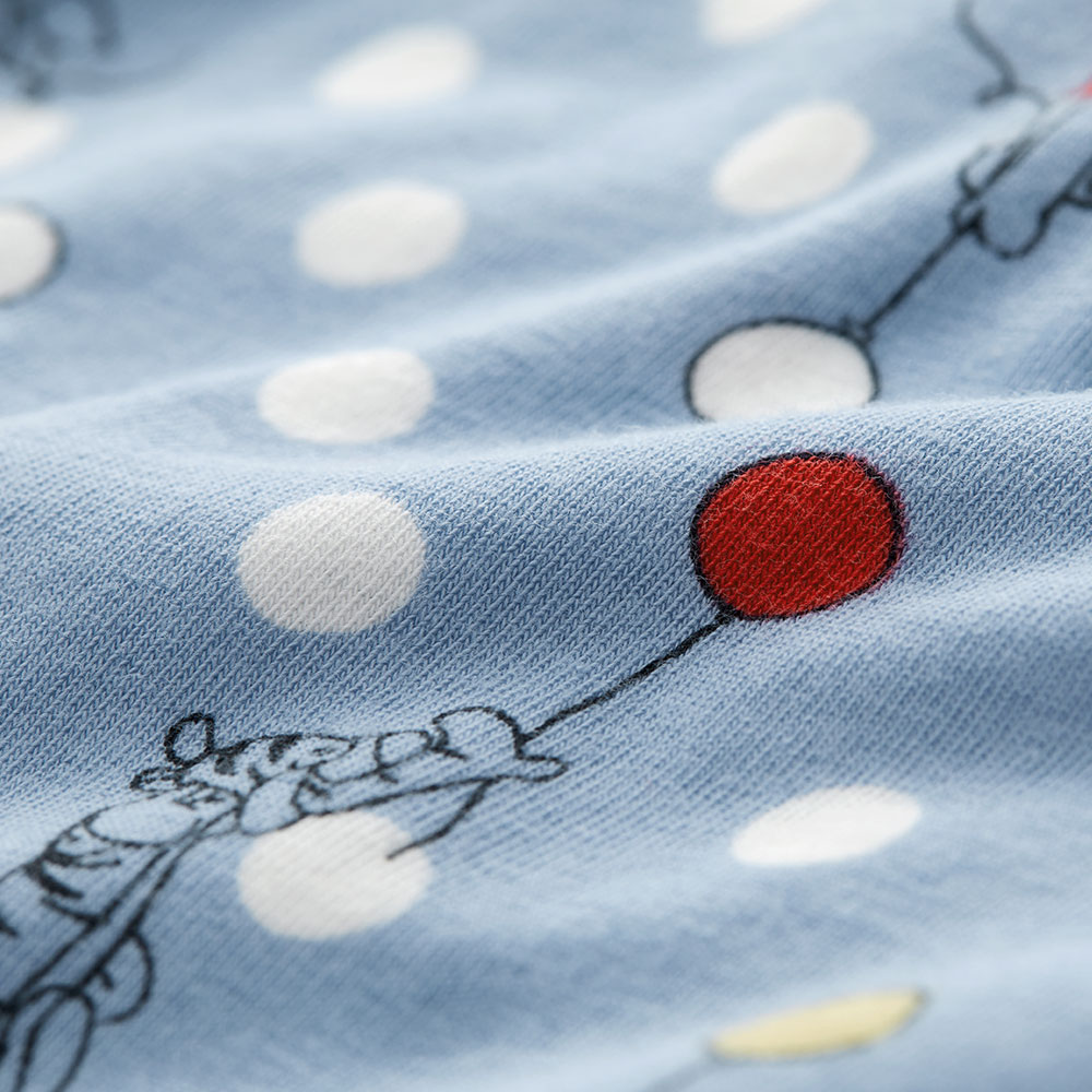 BABY Q彈棉質包屁衣(2入)-汽球維尼 BABY Q彈棉質包屁衣(2入)-汽球維尼