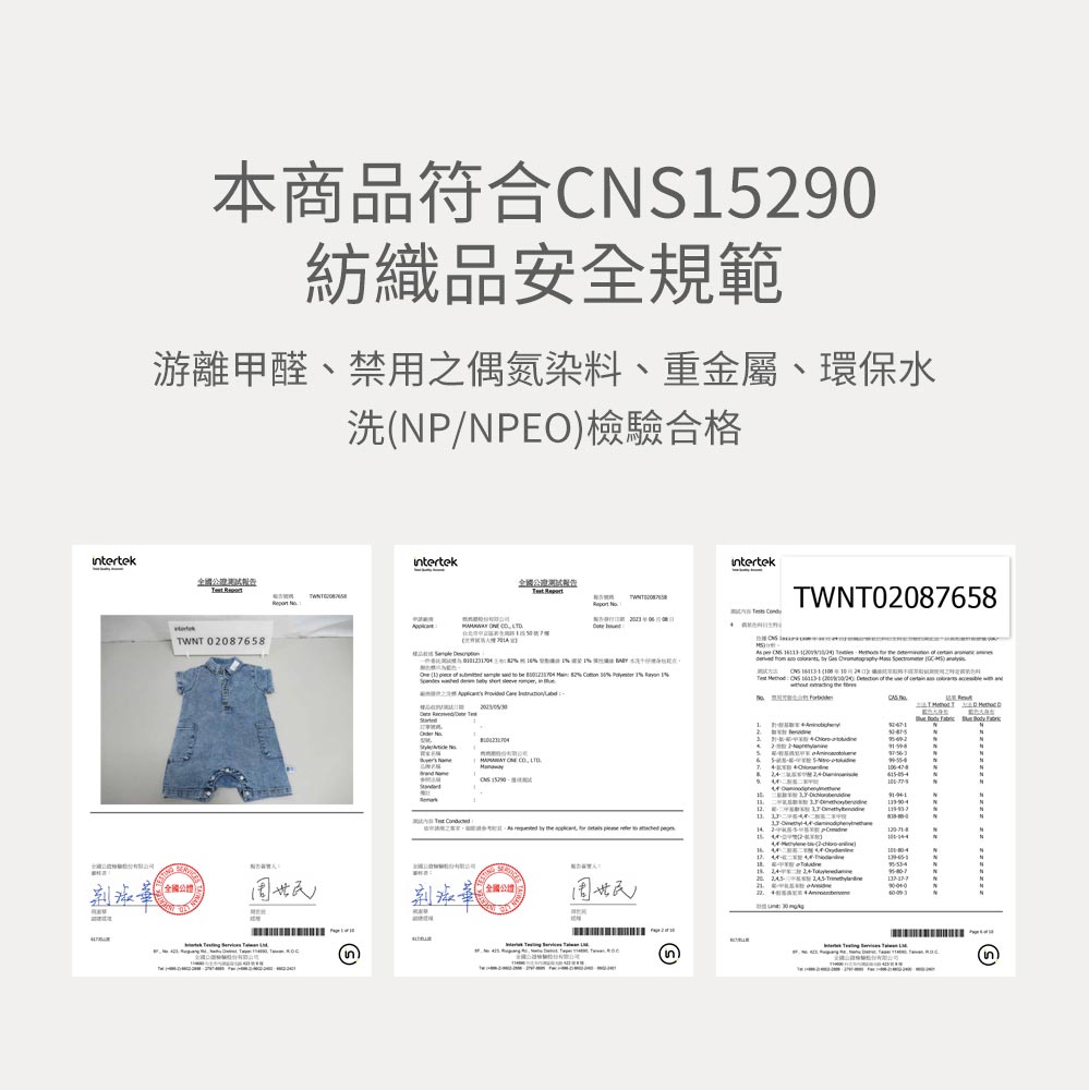 BABY 水洗牛仔連身包屁衣 BABY 水洗牛仔連身包屁衣