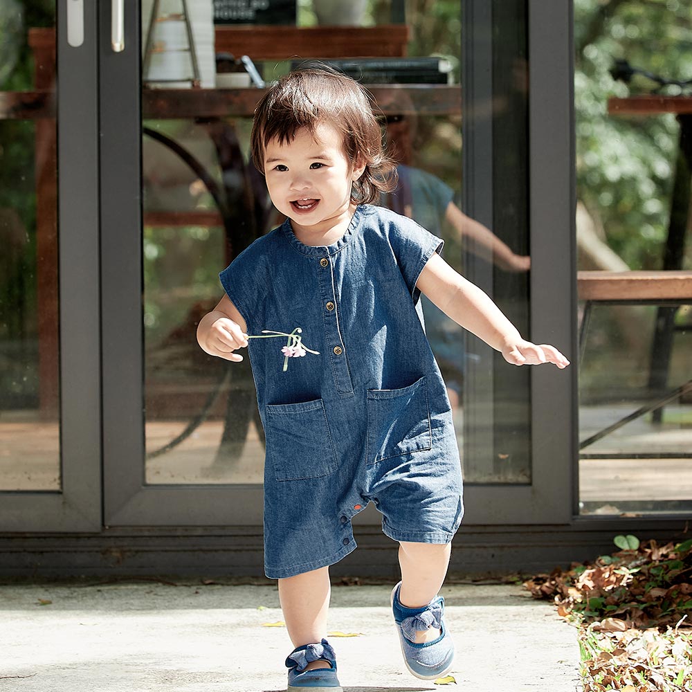 BABY 雙口袋連身包屁衣 BABY 雙口袋連身包屁衣