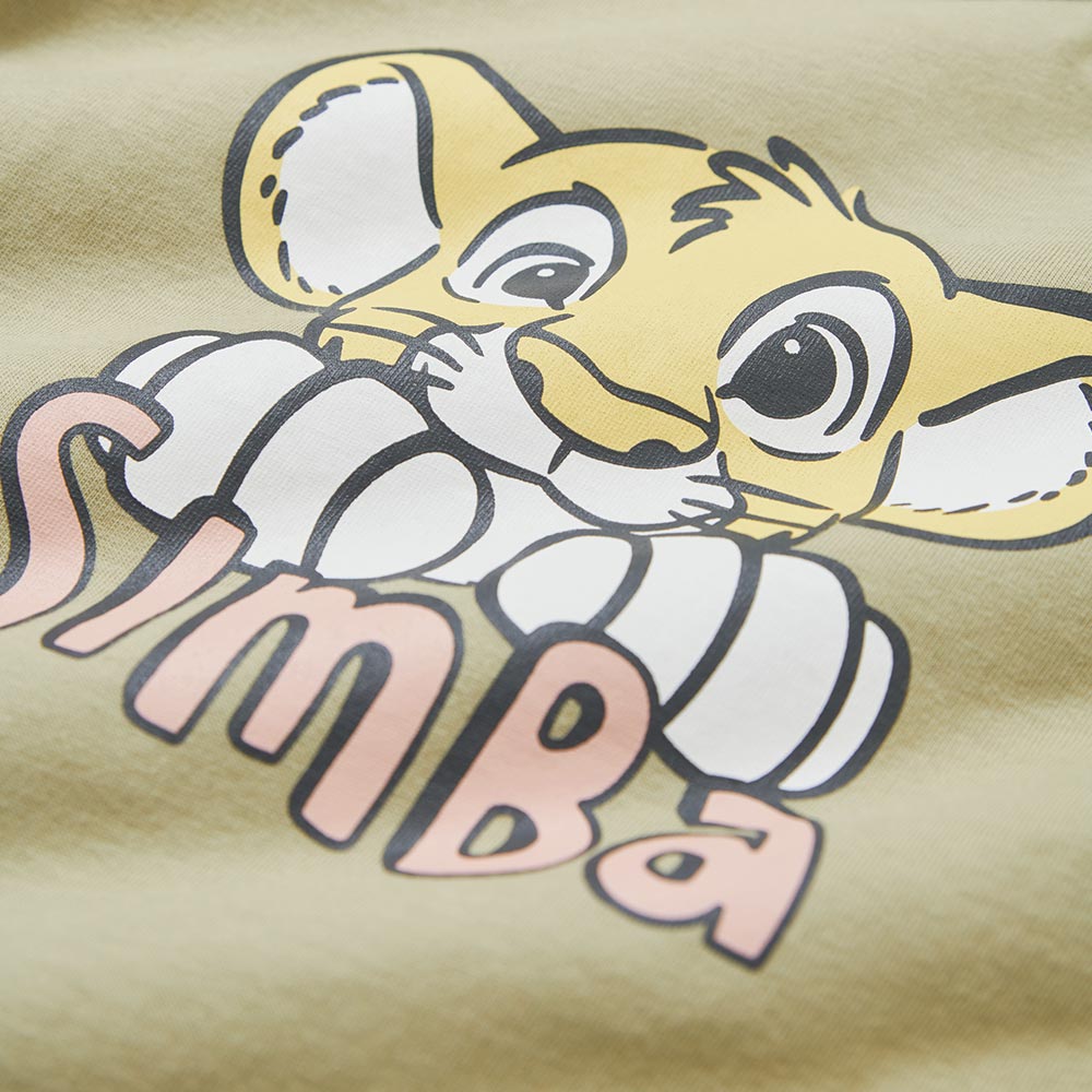 BABY 迪士尼棉質連身包屁衣-獅子王