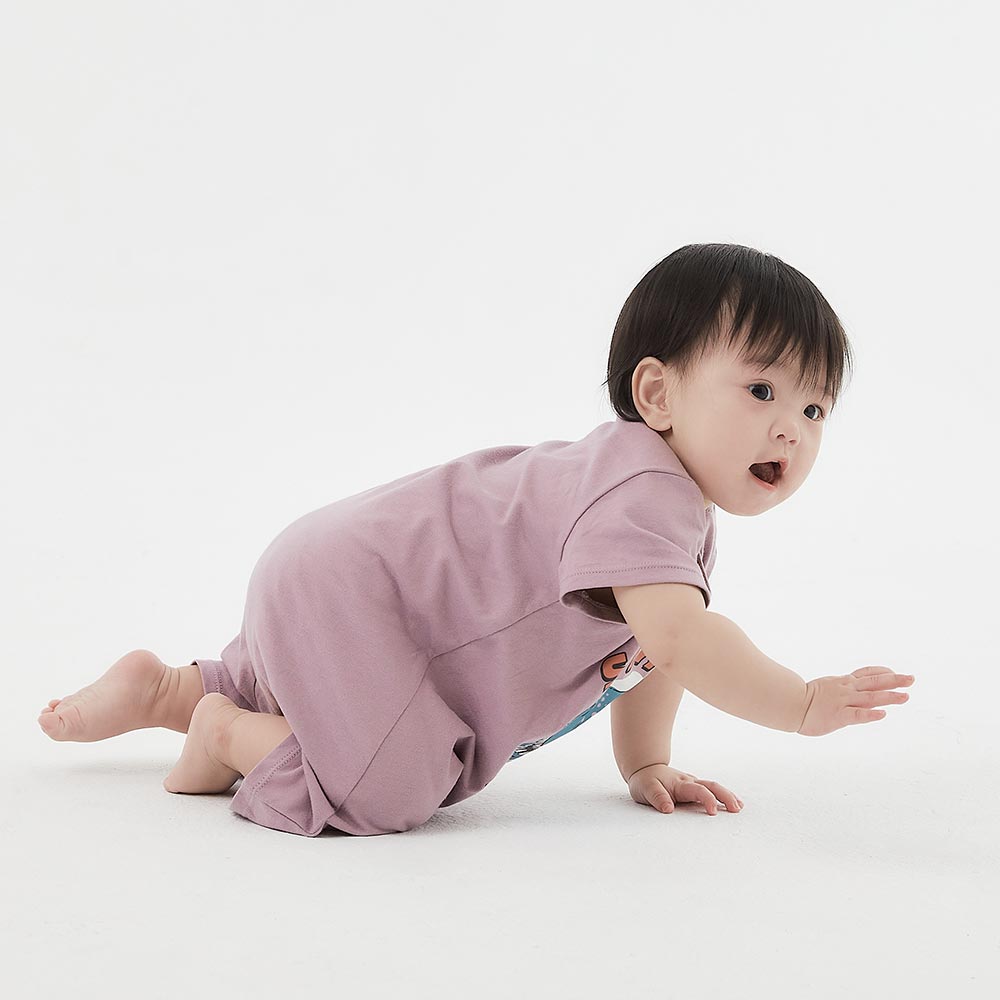 BABY迪士尼棉質連身包屁衣-抱抱龍