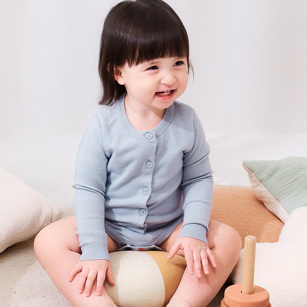 BABY 假兩件外套包屁衣 BABY 假兩件外套包屁衣