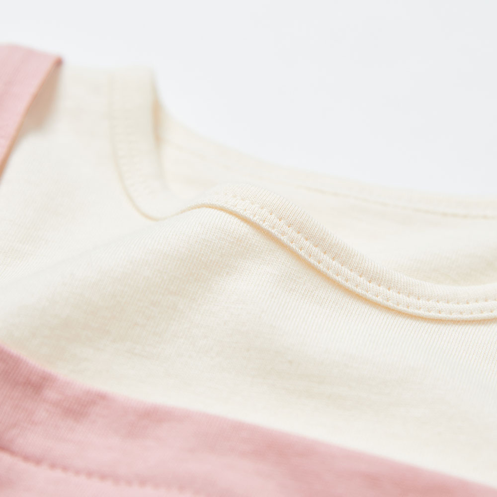 BABY 假兩件吊帶連身包屁衣