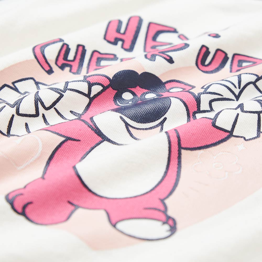 BABY 迪士尼棉質拉克蘭寬鬆包屁衣-熊抱哥