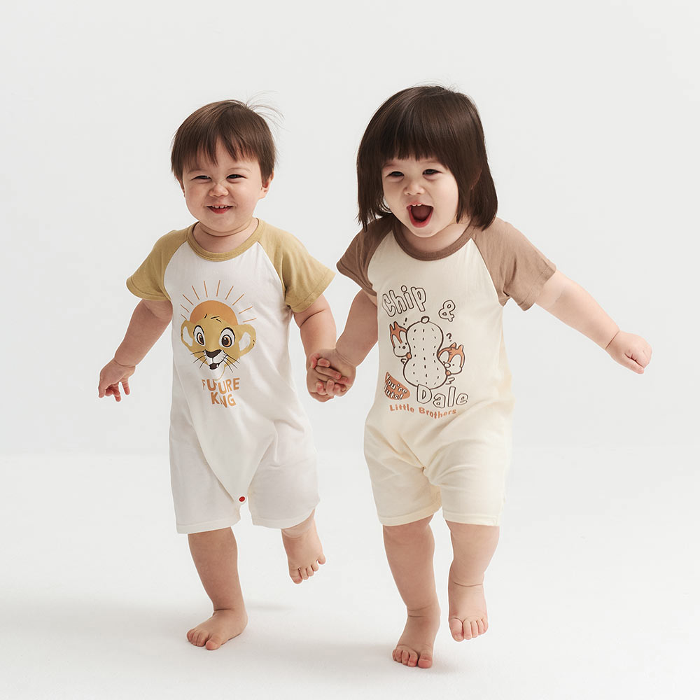 BABY 迪士尼棉質拉克蘭連身包屁衣-奇奇蒂蒂 BABY 迪士尼棉質拉克蘭連身包屁衣-奇奇蒂蒂