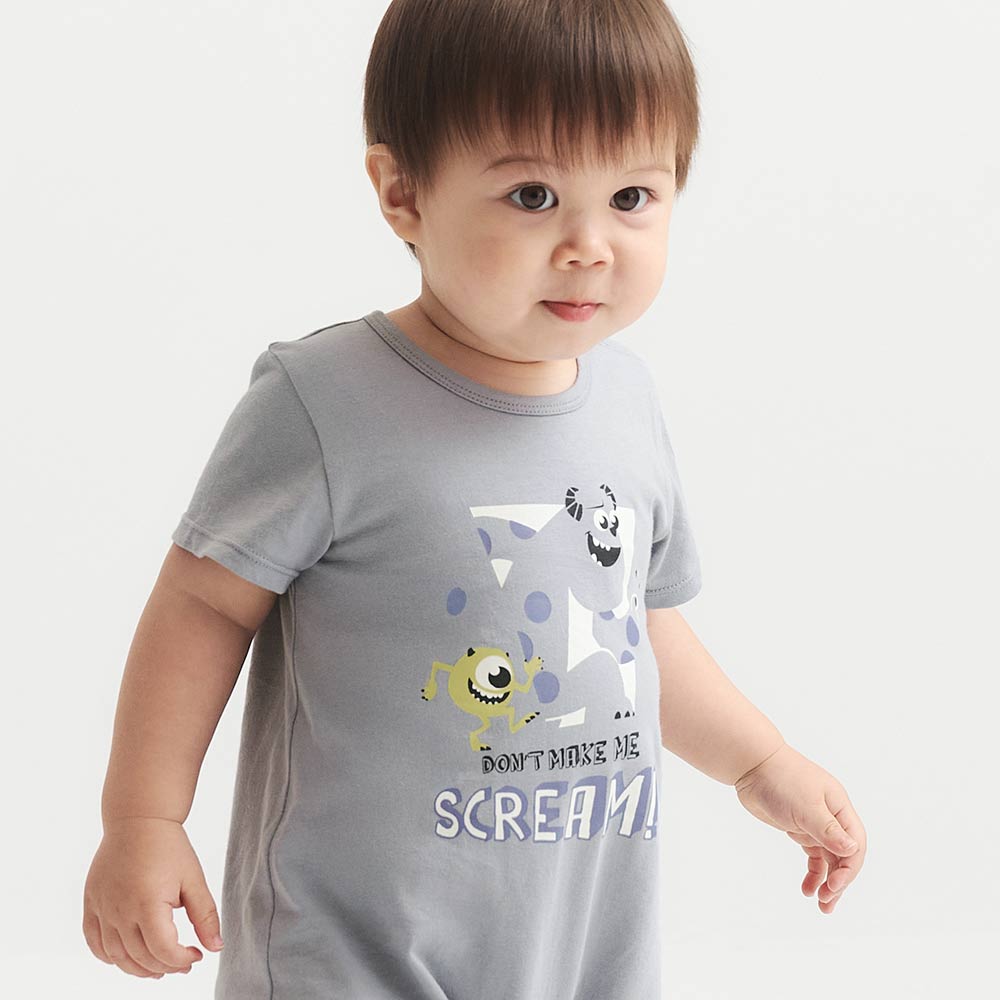 BABY 迪士尼棉質連身包屁衣-怪獸電力公司 BABY 迪士尼棉質連身包屁衣-怪獸電力公司