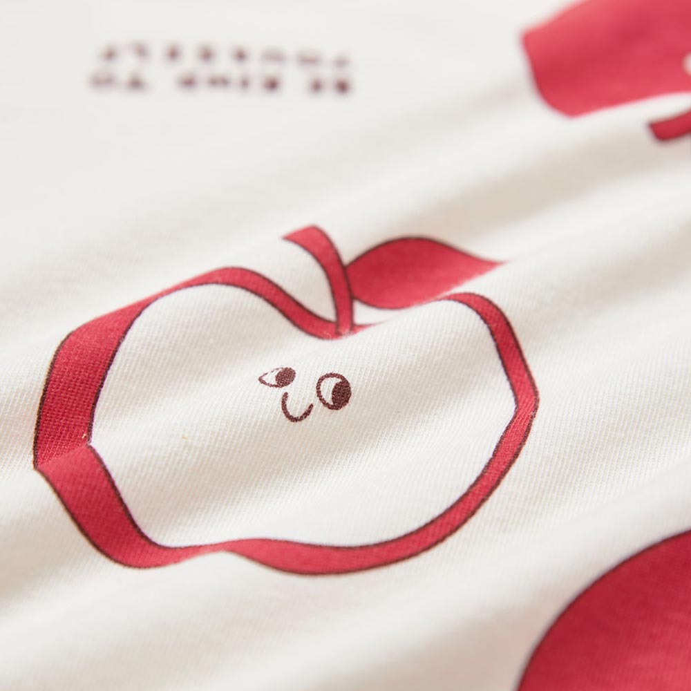 BABY 長袖連身衣-蘋果 BABY 長袖連身衣-蘋果