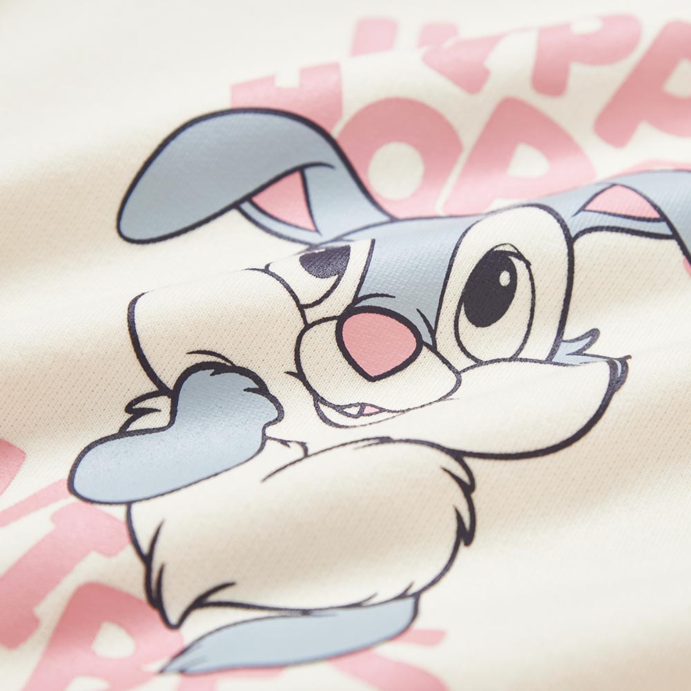 BABY迪士尼毛圈長袖連身衣-桑普兔