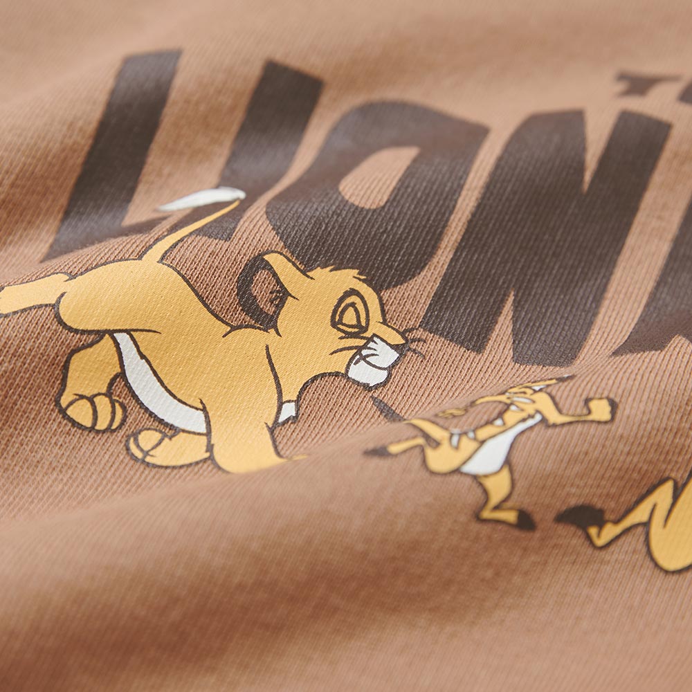 BABY 迪士尼毛圈寬鬆包屁衣-獅子王