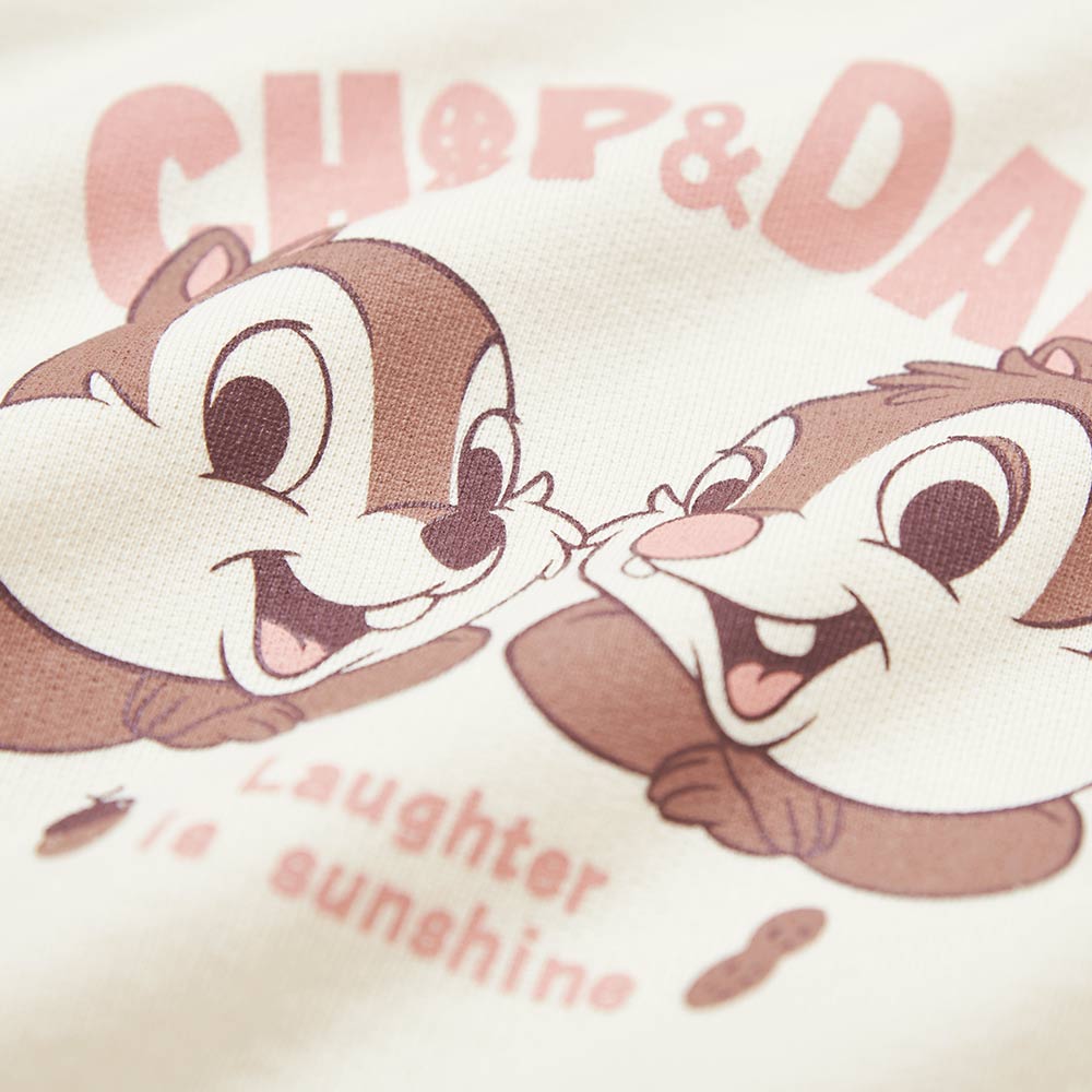 BABY迪士尼毛圈拉克蘭寬鬆包屁衣-奇奇蒂蒂