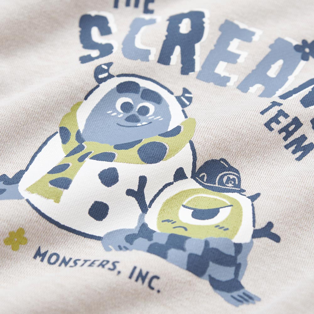 BABY 迪士尼毛圈拉克蘭寬鬆包屁衣-怪獸電力公司