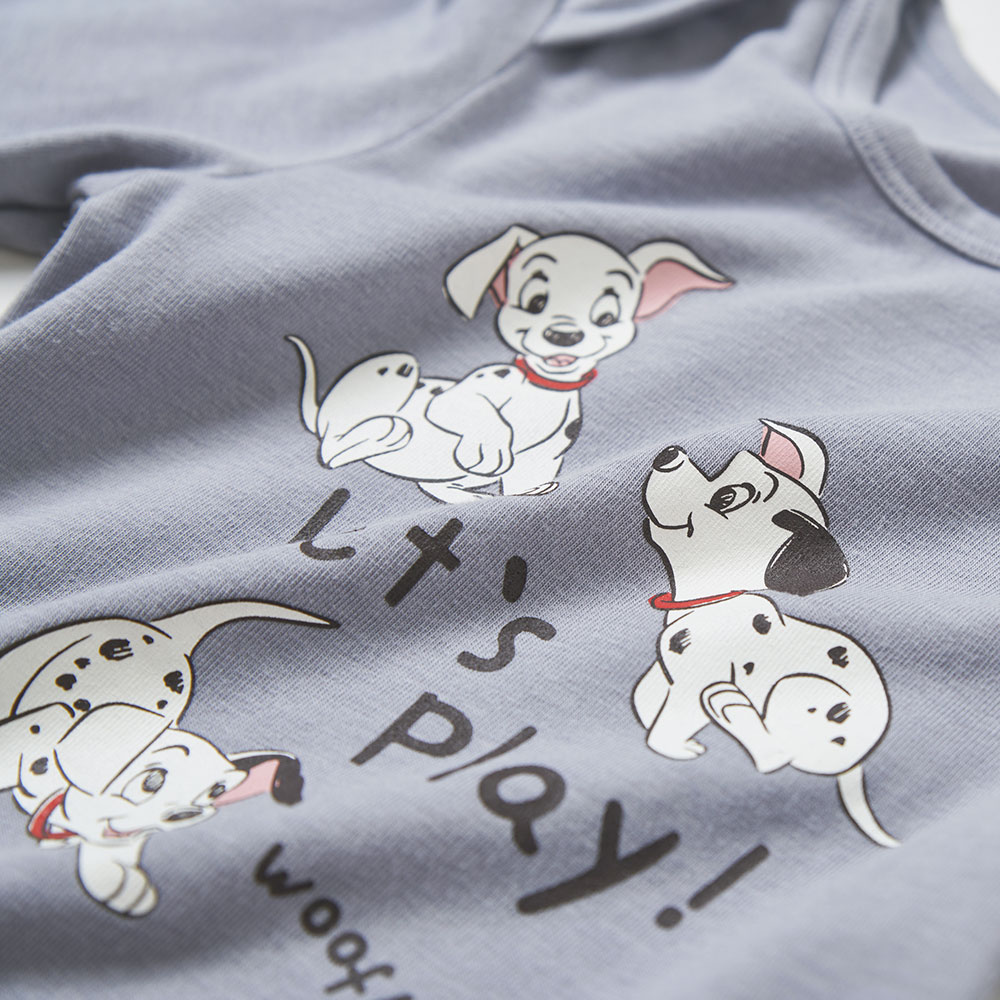 BABY迪士尼蓄熱保溫長袖包屁衣-101忠狗