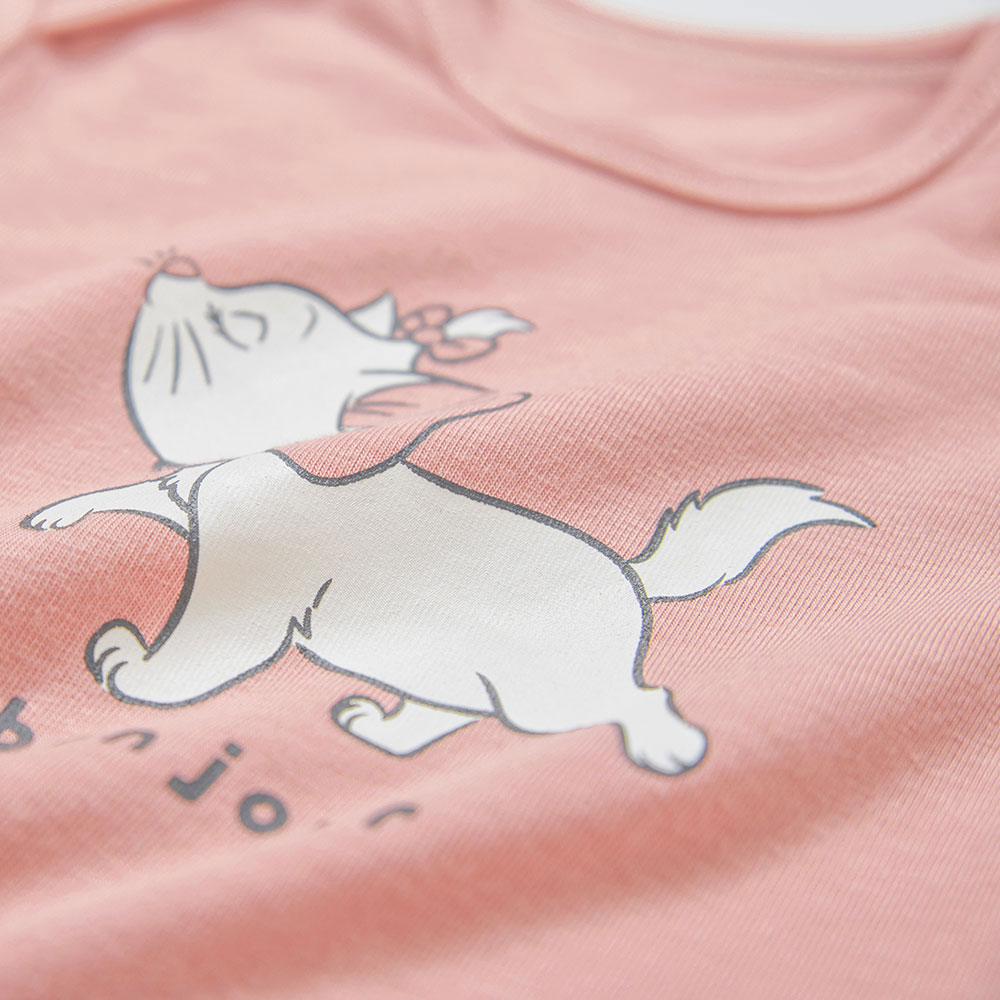 BABY 迪士尼蓄熱保溫長袖包屁衣-瑪麗貓 BABY 迪士尼蓄熱保溫長袖包屁衣-瑪麗貓