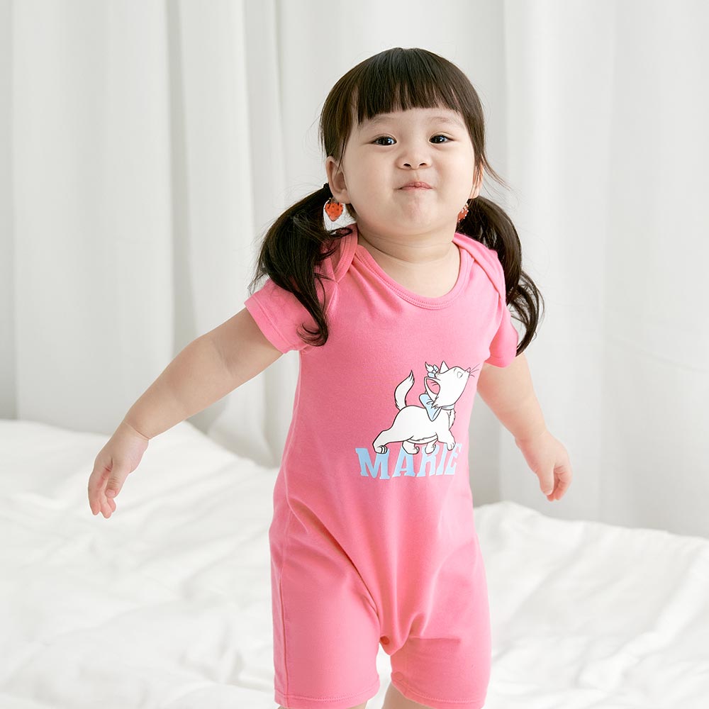 BABY 迪士尼Q彈連身包屁衣-優雅瑪麗貓 BABY 迪士尼Q彈連身包屁衣-優雅瑪麗貓
