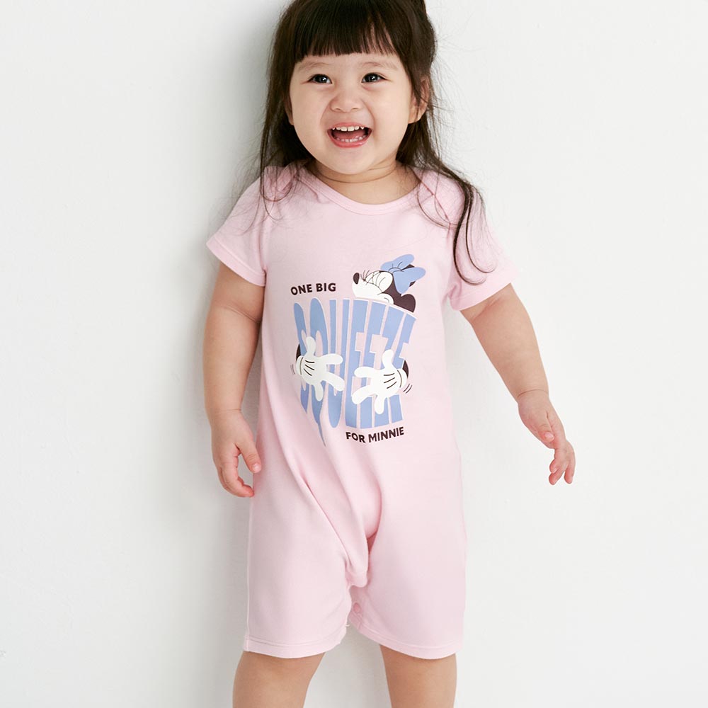 BABY 迪士尼Q彈連身包屁衣-擁抱米妮 BABY 迪士尼Q彈連身包屁衣-擁抱米妮