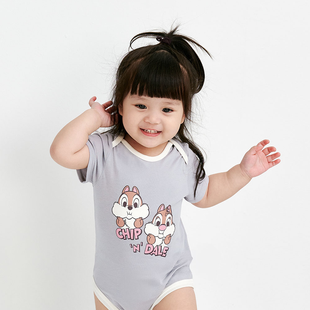 BABY 迪士尼棉質包屁衣-奇奇與蒂蒂 BABY 迪士尼棉質包屁衣-奇奇與蒂蒂