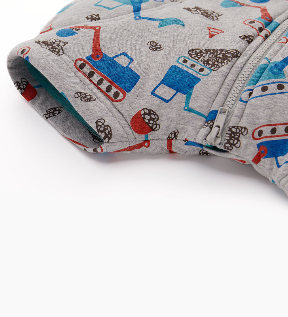 抗菌防踢被(薄款)-挖土機