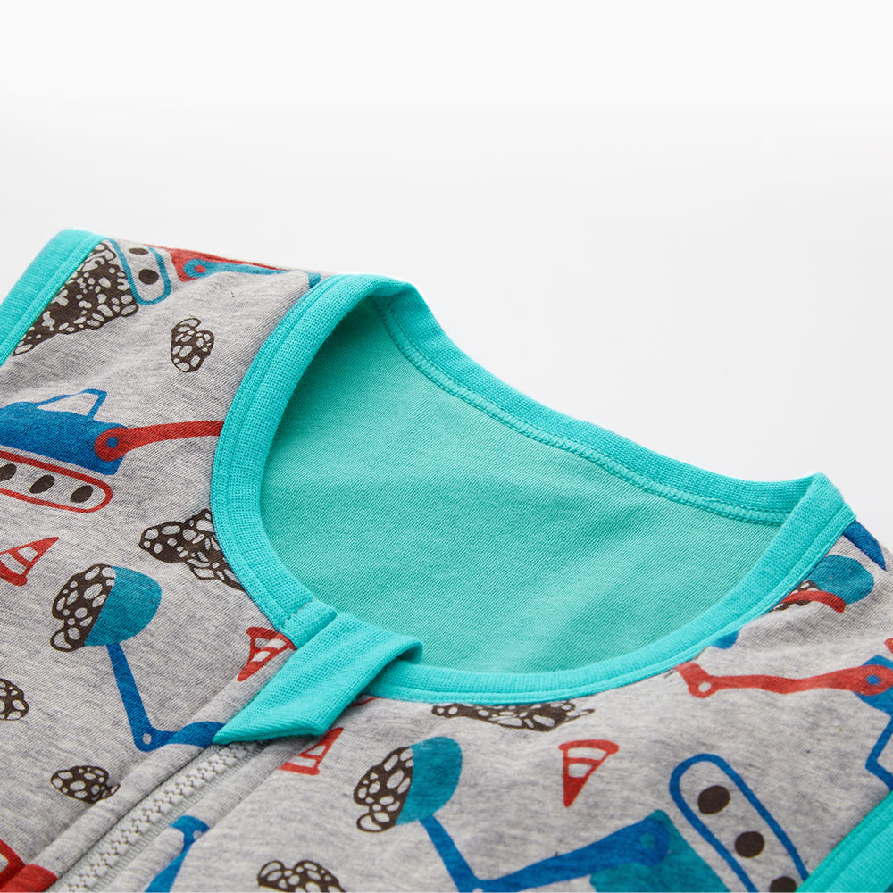 抗菌防踢被(薄款)-挖土機