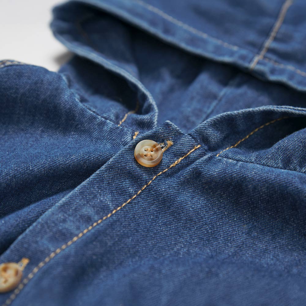 BABY 牛仔連帽外套