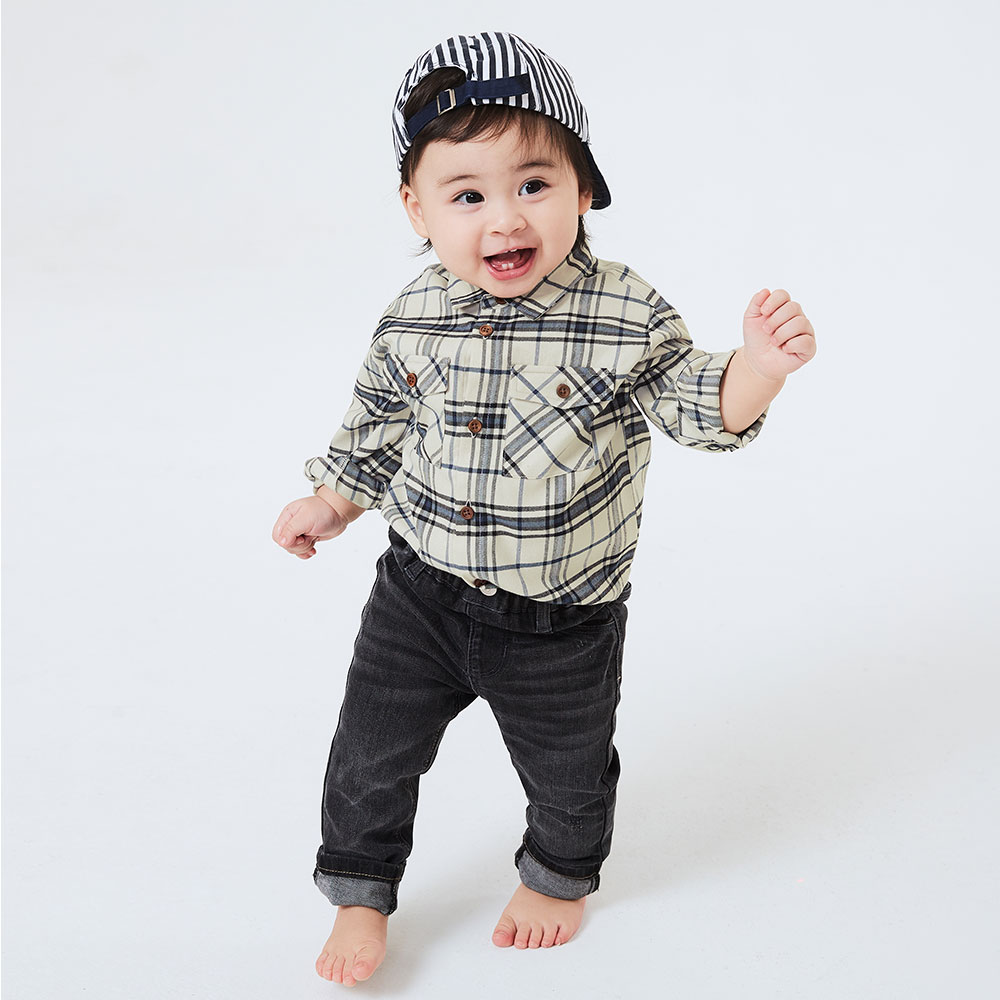 BABY 格紋襯衫 BABY 格紋襯衫