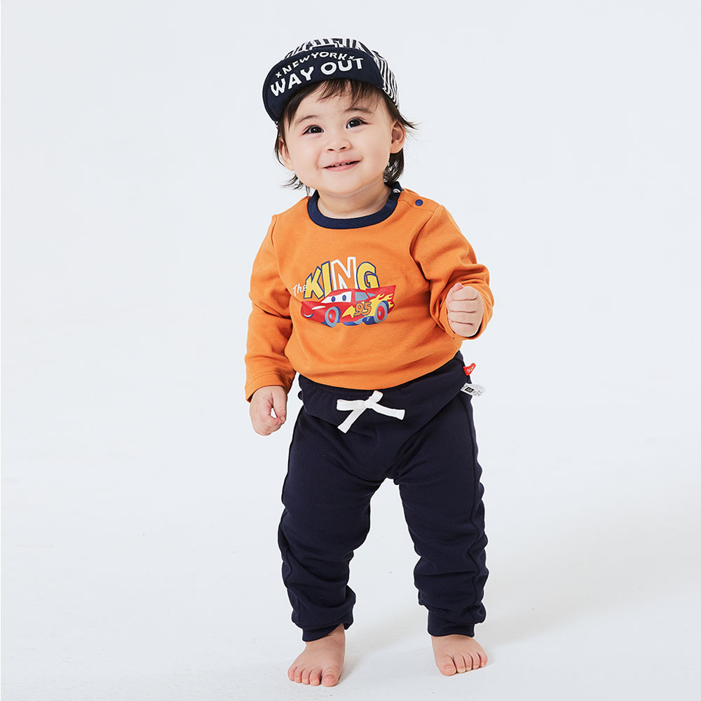 BABY 迪士尼純棉長袖T恤-閃電麥坤 BABY 迪士尼純棉長袖T恤-閃電麥坤