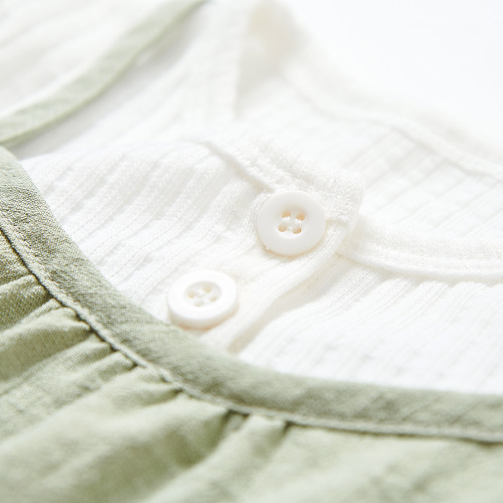 BABY 假兩件細肩帶洋裝 BABY 假兩件細肩帶洋裝