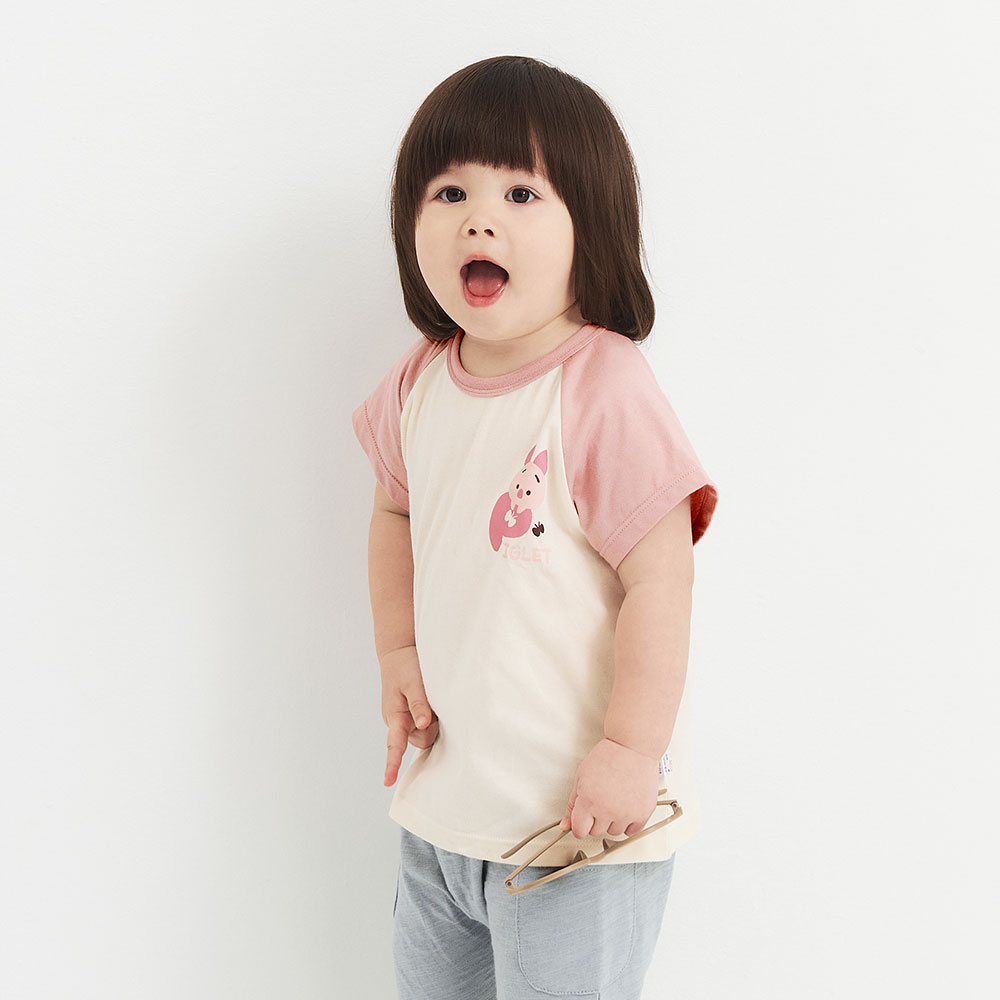 BABY 迪士尼棉質拉克蘭印花T恤