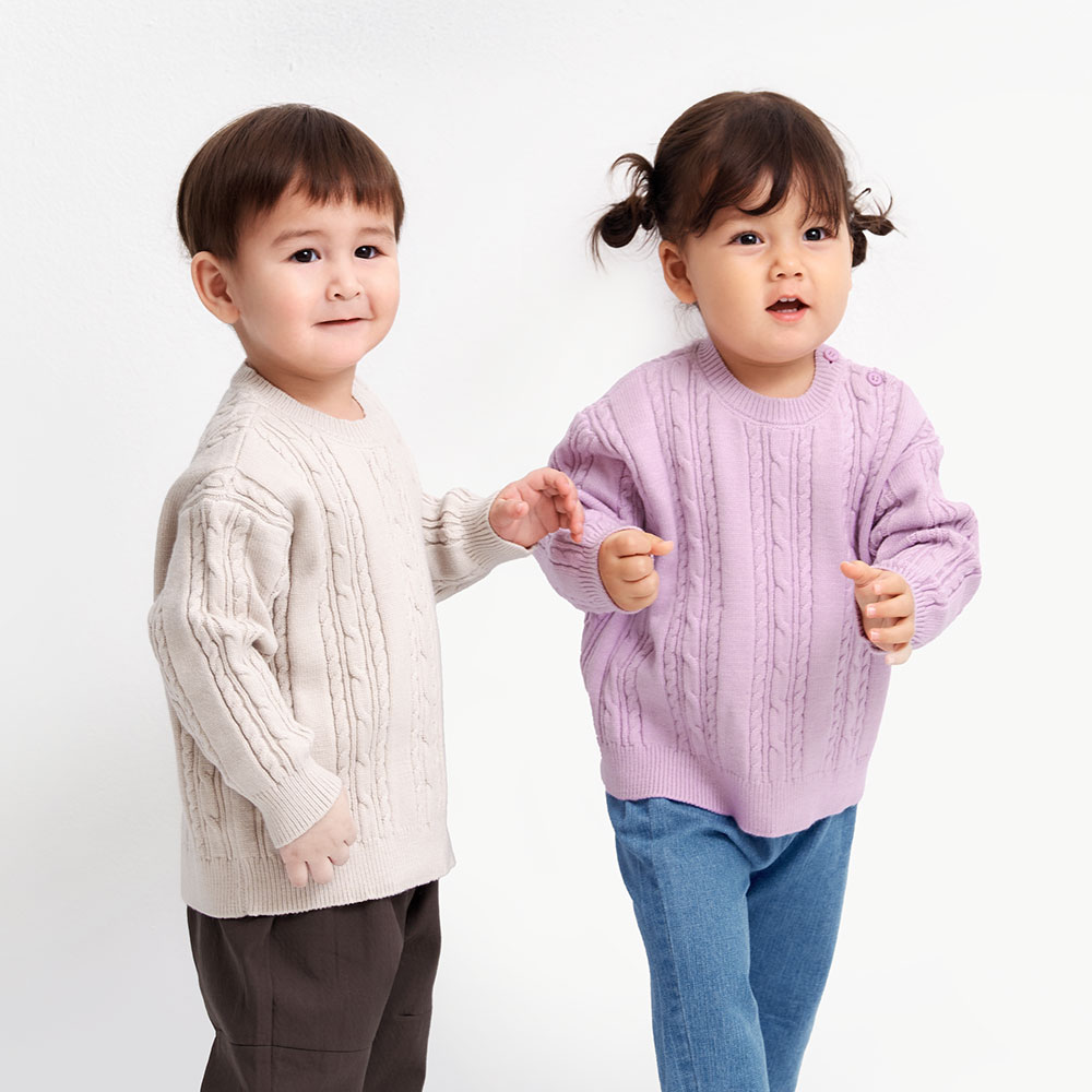 BABY 麻花針織毛衣 BABY 麻花針織毛衣
