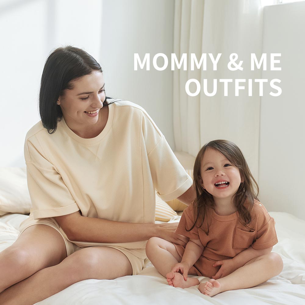 BABY 華夫格鬆緊短褲