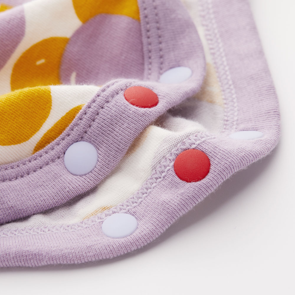 BABY Q彈棉質包屁衣(2入)-芋圓 BABY Q彈棉質包屁衣(2入)-芋圓