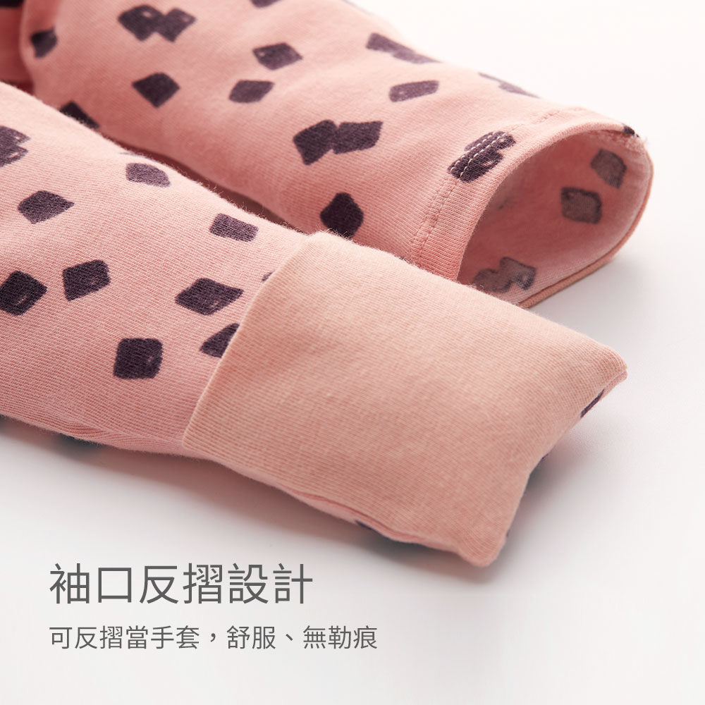 新生兒 Q彈棉質長袖包屁衣(2入)-仙草 新生兒 Q彈棉質長袖包屁衣(2入)-仙草