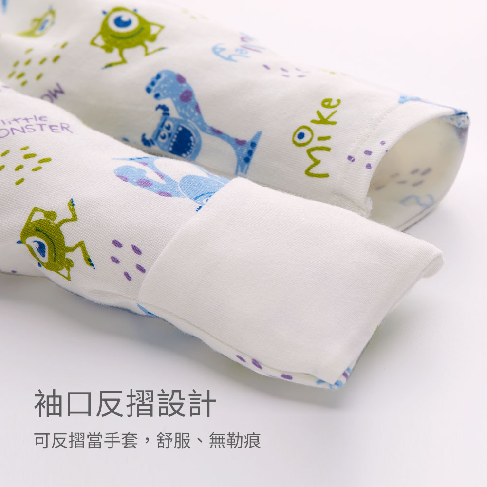 新生兒長袖連身衣-怪獸大學 新生兒長袖連身衣-怪獸大學