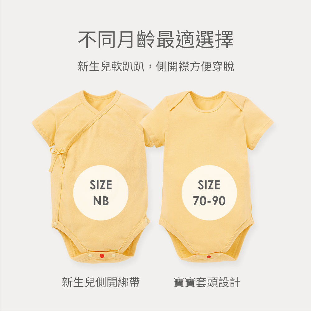 新生兒Q彈棉質包屁衣(2入)-親子長頸鹿 新生兒Q彈棉質包屁衣(2入)-親子長頸鹿