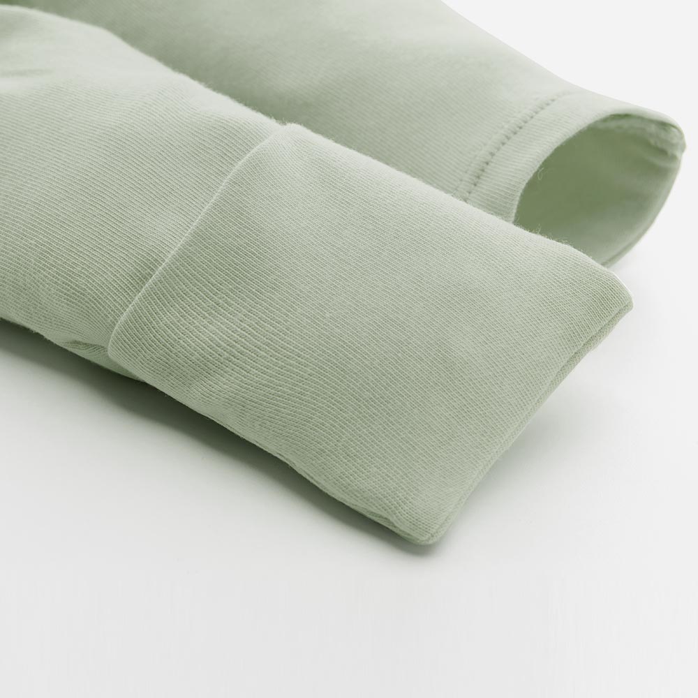 新生兒 造型絨毛拉鍊長袖連身衣