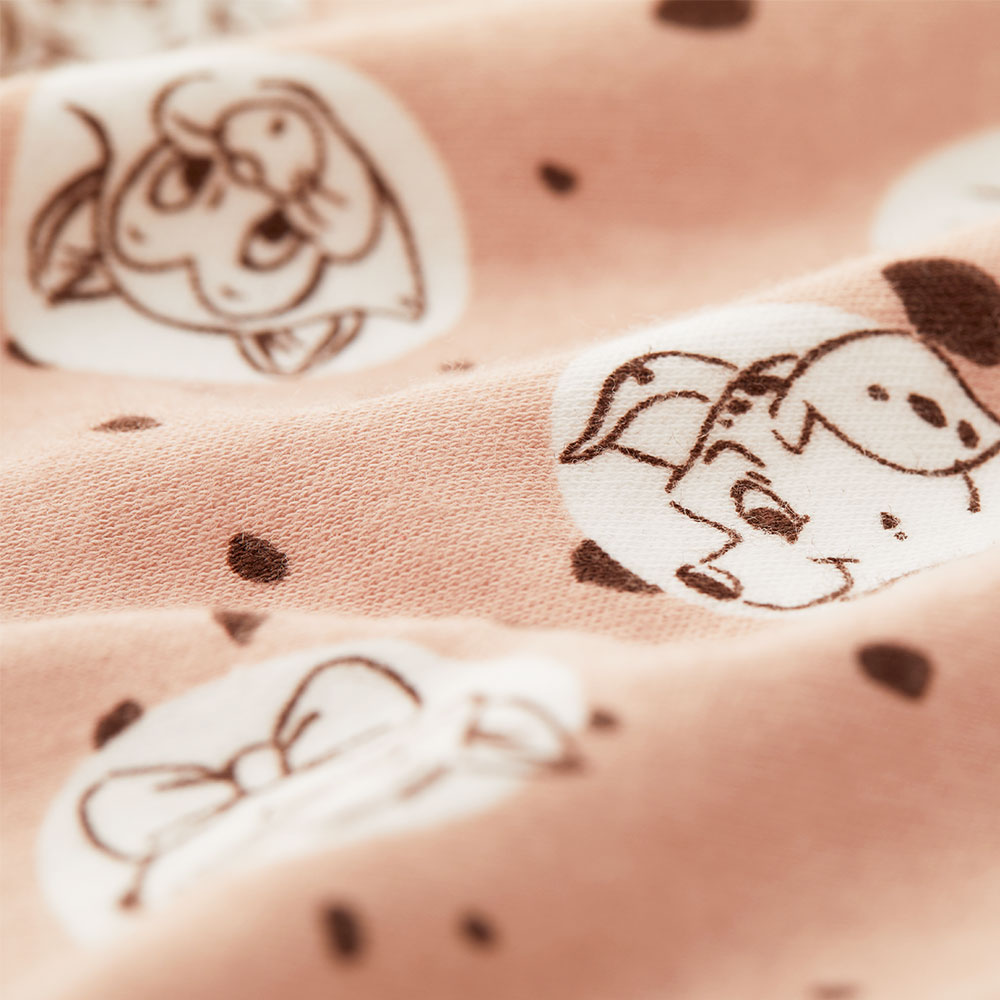 新生兒 迪士尼Q彈棉質蝴蝶衣-點點貓狗