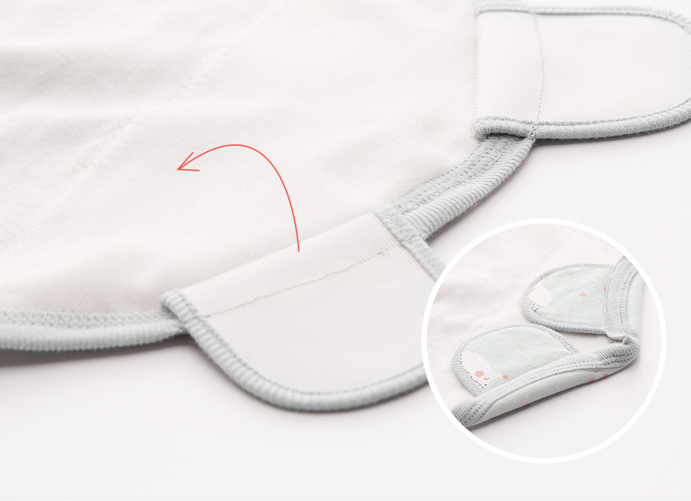 蠶寶寶包巾組 2入-刺蝟寶寶 