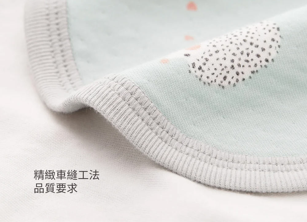 蠶寶寶包巾組 2入-刺蝟寶寶 