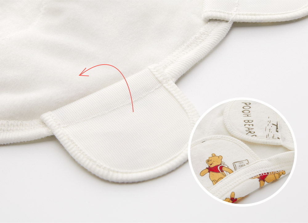 迪士尼系列蠶寶寶包巾組 2入-森林維尼 