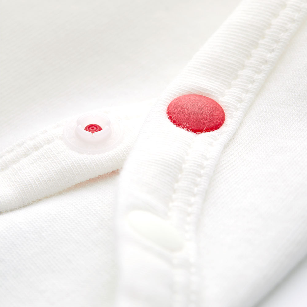 新生兒 長袖連身衣-點點貓狗