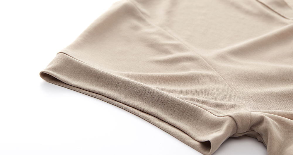 冰絲垂領孕哺上衣