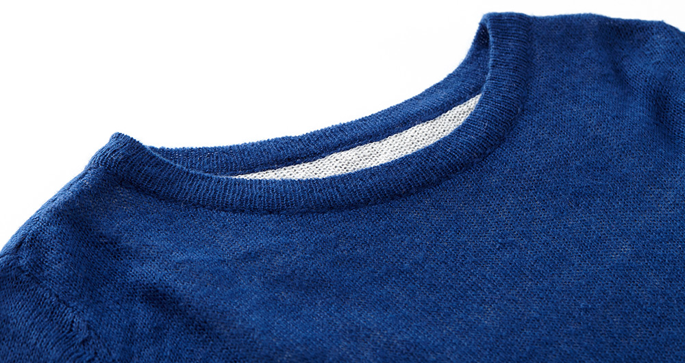 撞色雙層孕哺針織衫