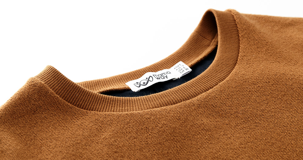 仿針織雙層孕哺上衣衫