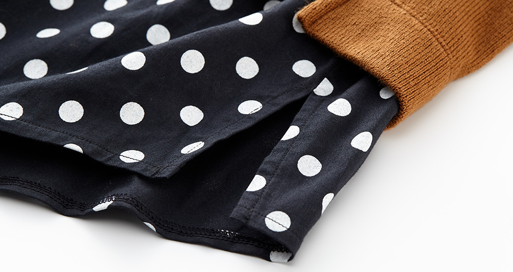 仿針織雙層孕哺上衣衫