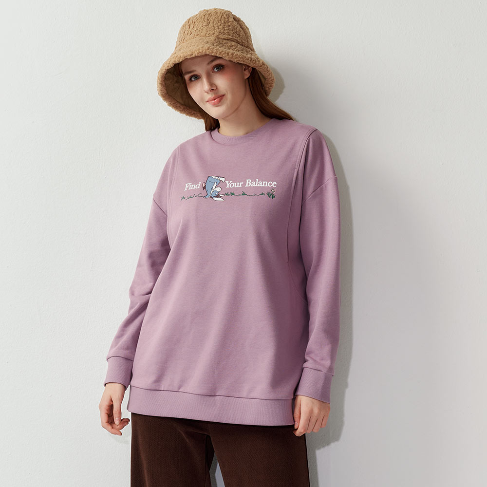 迪士尼維尼好朋友長版孕哺上衣